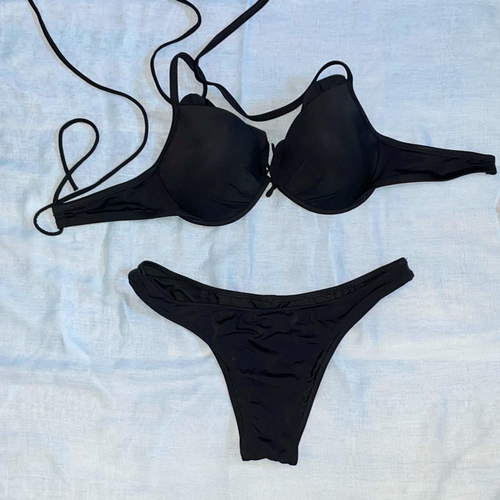 Victoria’s Secret 2 piece black swimsuit